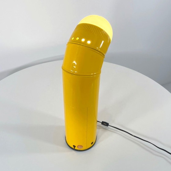 Image 1 of Yellow Pipeline Table Lamp, 1960s