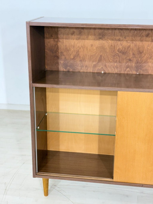 Mid-century highboard, chest of drawers, cabinet, hallway cabinet, vintage