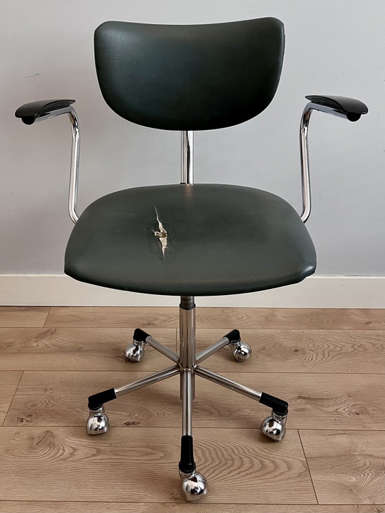 Image 1 of Bellissima sedia da ufficio Gebr. de Wit 3311 - su ruote