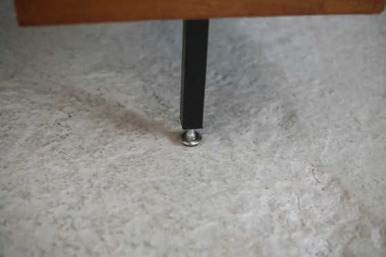 Image 1 of Design-Schreibtisch Holz und Stahl