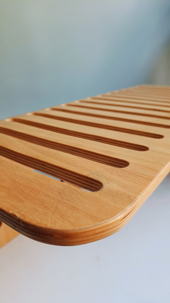 Image 1 of Ikea Kantra Berken Multiplex Kapstok Alvar Aalto Stijl