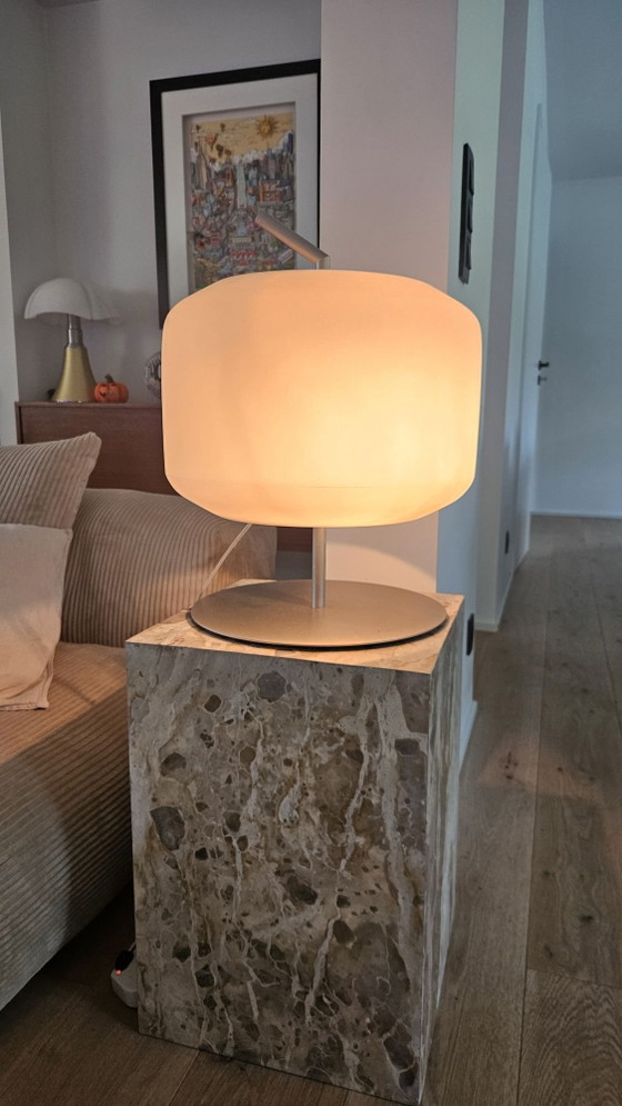 Design Lamps Christian Deuber UP5 + UP12, Table lamps, Glass, Metal, Silver (photo 4 of 15)