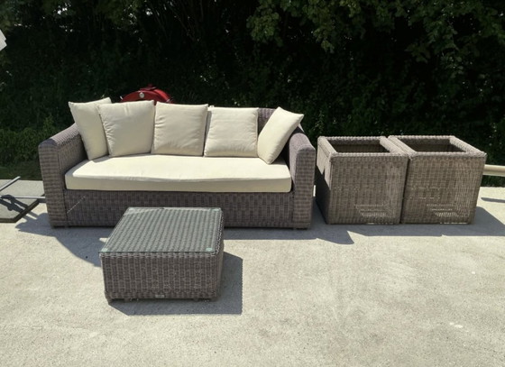 Colección completa de exterior Manutti San Diego + Mesa de comedor hecha a mano – Conjuntos de jardín, Rattan (photo 3 of 29)