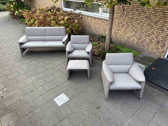 Image 1 of Leolux Felizia 2.5-zits + 2x Poltrona + POUF