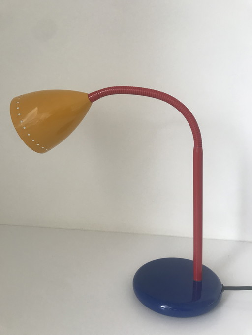 Vintage Happy Light - Modèle 54023 - Memphis Style - Dutch Design - Lampe de table - 1980 - Lampe de bureau