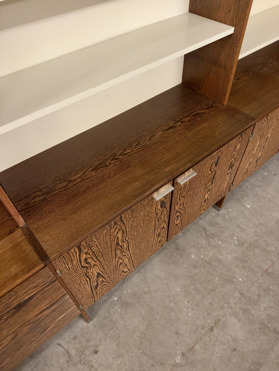 Image 1 of Pastoe vrijstaand made to measure wandmeubel – Wengé 