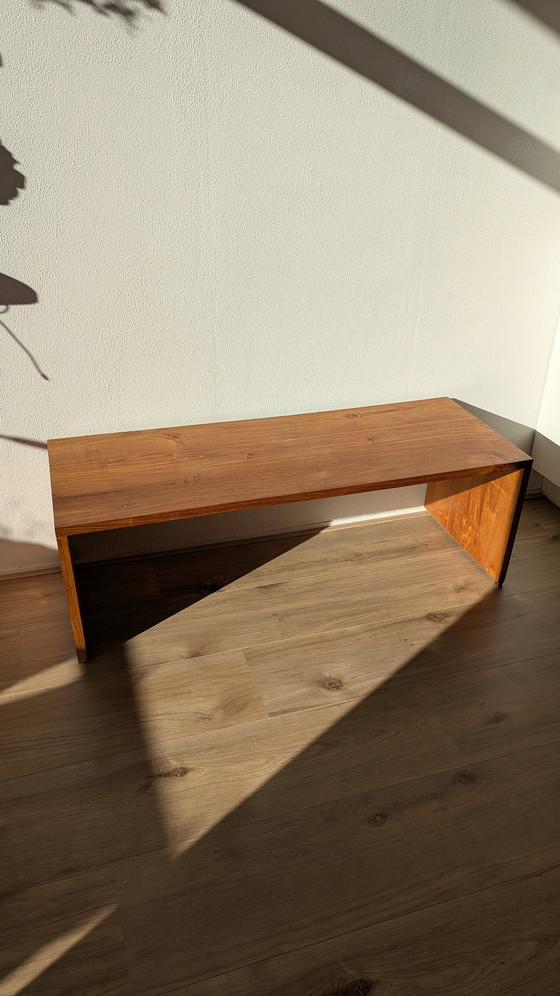 Image 1 of Tavolino da caffè vintage in teak stile Ate van Apeldoorn anni '60