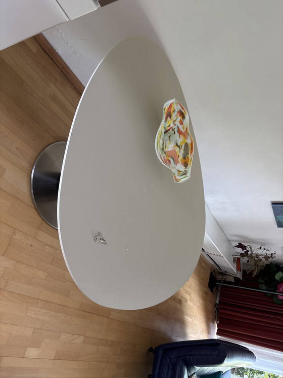 Image 1 of Dining Table From Steely (Egg Shape)