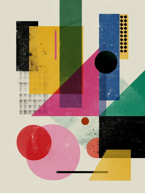 Kreation im Bauhaus-Stil