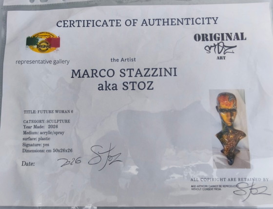 Image 1 of Juego de 3 Marco Stazzini 2026 + COA 