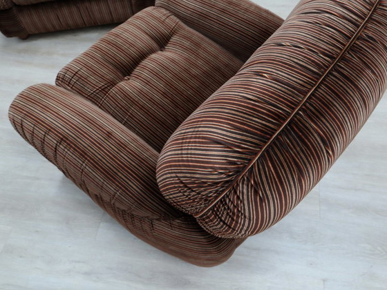 Image 1 of Set di 2 poltrone italiane nello stile di Piazzesi Design anni '70