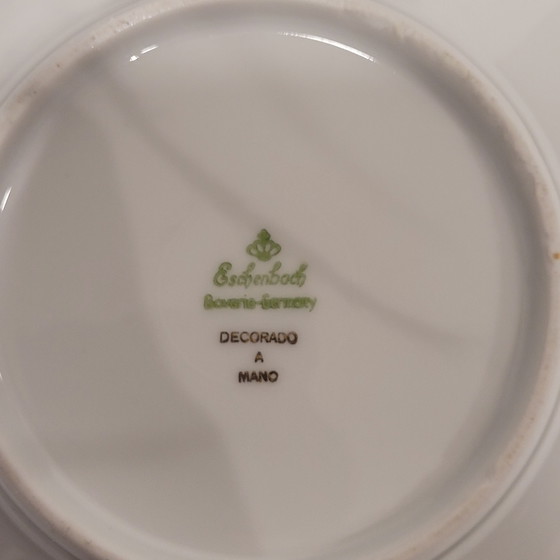 Image 1 of Vajilla de Porcelana Flores, Eschenbach, 55 Piezas, 50’s - Alemania