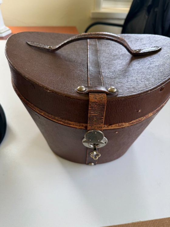 Image 1 of Vintage Burton top hat with original hat box