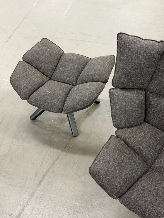 Image 1 of B&B Italia Husk Sessel + Hocker