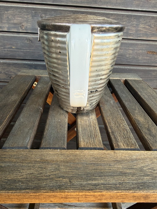 WMF “Beehive” Insulated Jug (Design: Kurt Radtke, 1950s) – Bauscher Porcelain – servies, Metal (photo 2 of 11)