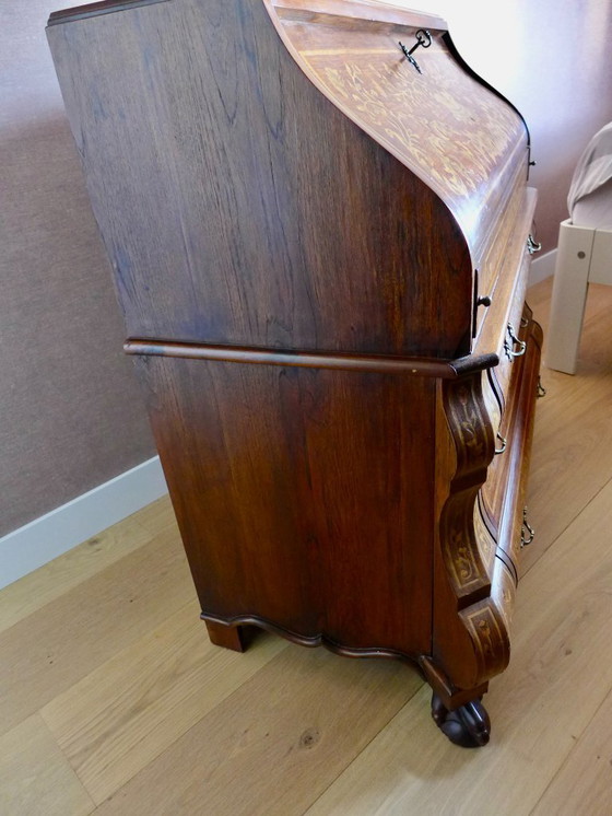 Image 1 of segretaria in mogano