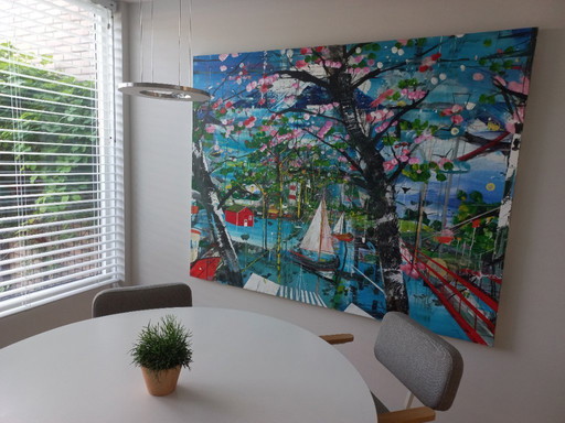 Peinture d'Anneke Wilbrink