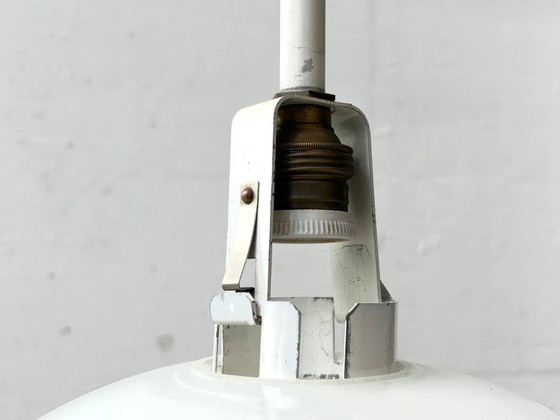 Image 1 of Hanglamp van Mathieu Matégot voor Holophane, Frankrijk, jaren 1950.