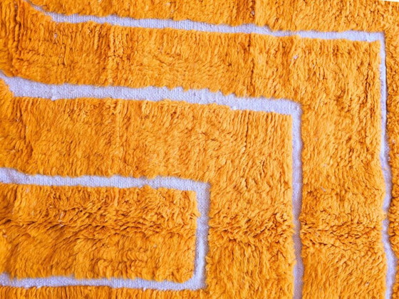 Image 1 of Handgemaakt oranje tapijt 200cm x 300cm