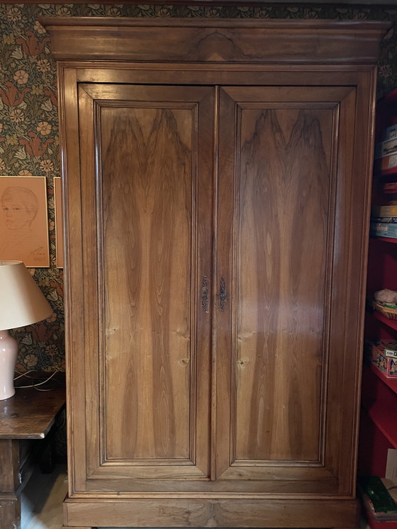 Image 1 of Beautiful Louis Philippe cabinet - circa 1850