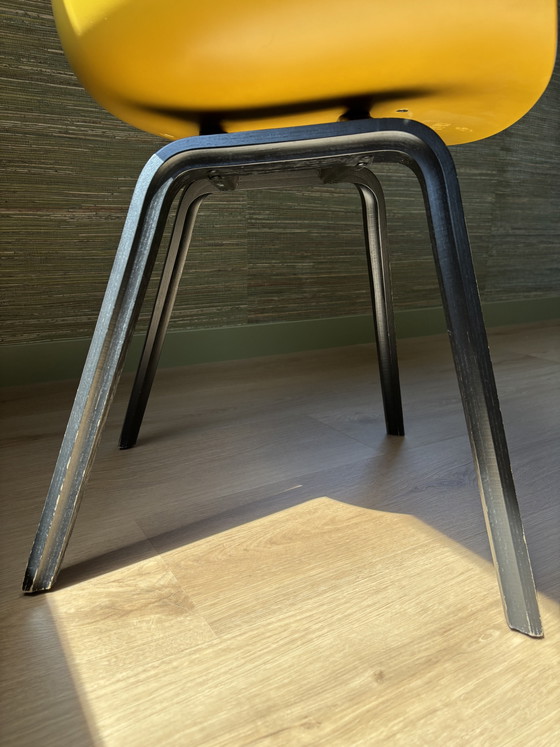 HAY About a Chair AAC22 - Giallo - Set di 4 – Sedie da pranzo, Plastic, Wood (photo 7 of 9)