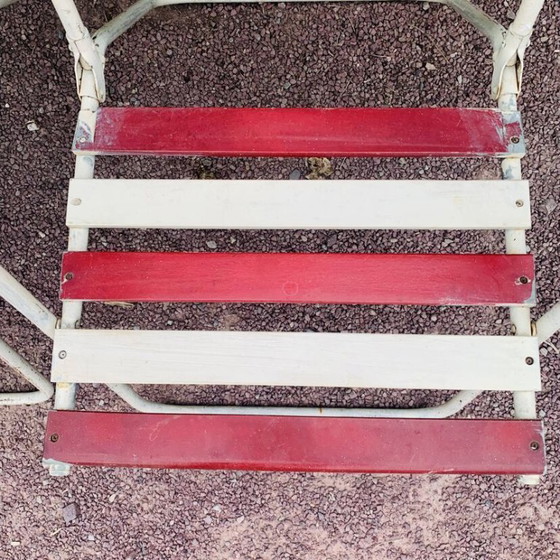 Image 1 of Set of 3 folding garden armchairs