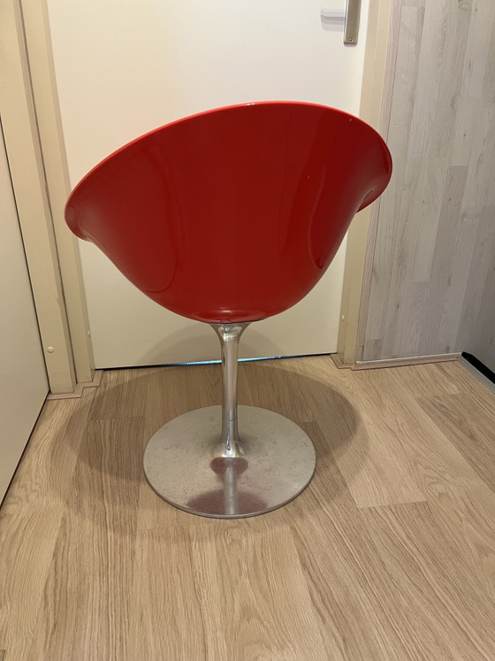 Image 1 of 2 x Kartell ERO|S designstoel – Philippe Starck – Rood – nette staat