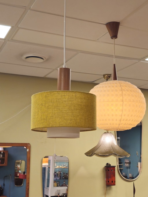 Vintage Pendant Lamp Ceiling Lamp Yellow