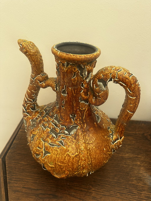 Jarra vintage grande de los años 60 - Cerámica Miel