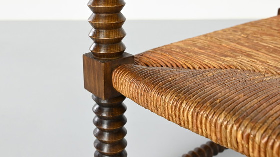 Image 1 of Coppia di poltrone francesi a cavatappi, Francia, anni '40