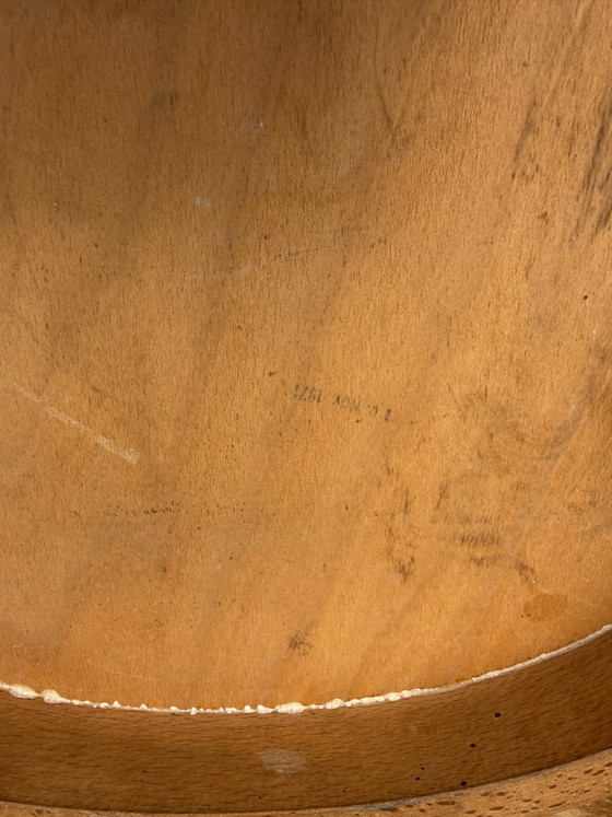 Image 1 of Partij van 37x vintage hardhouten klapstoel ‘70