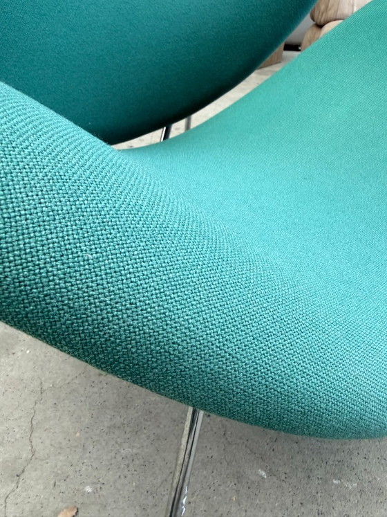 Rodaja de naranja Artifort (verde) – Sillones, Textile, Metal (photo 3 of 12)