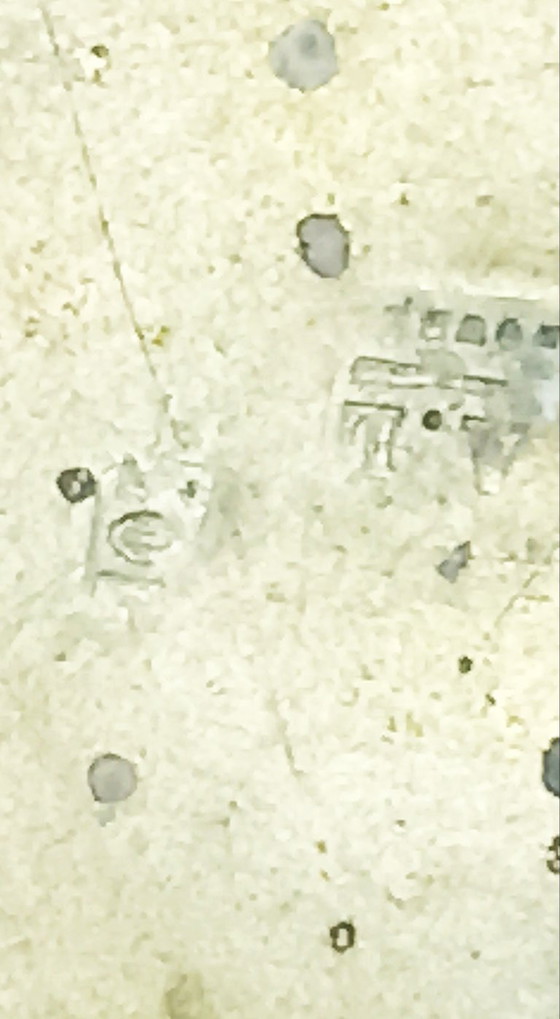 Image 1 of candelabro Bezalel Jerusalem unico - bronzo multitono - Boris Schatz (ca 1920)