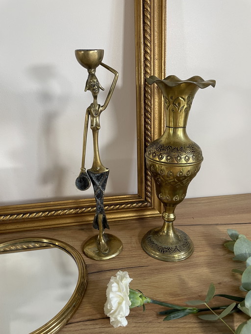 Statuette africaine bronze 