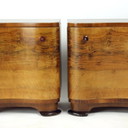 Art Deco Bedside Tables By Jindřich Halabala For Up Závody, 1930s