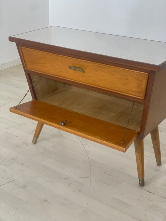 Image 1 of Vintage ladekast dressoir dressoir