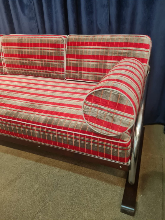 Image 1 of Bauhaus tubular sofa