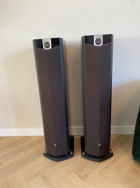 Image 1 of Focal Chorus V 816V Design Speakers – High-End French Floor Stands (Set)