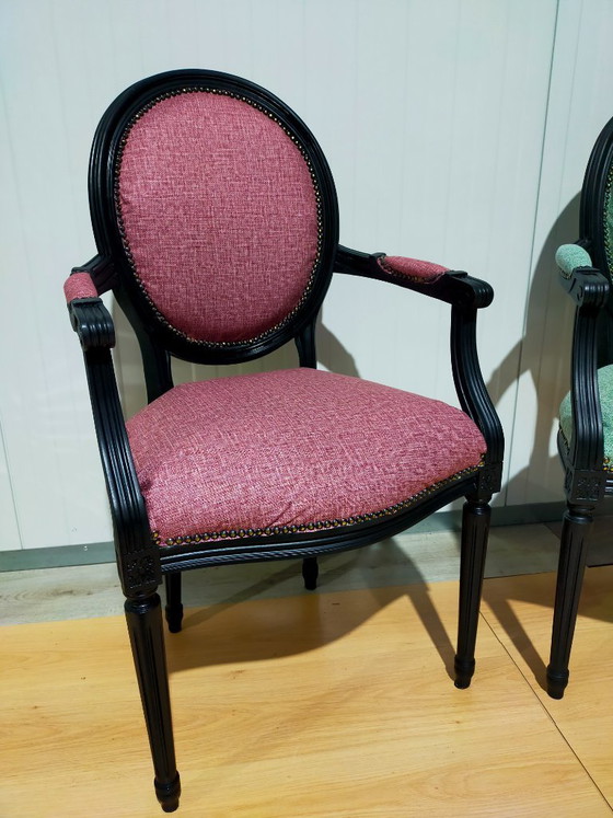 Set di poltrone vintage – Textile, Wood (photo 5 of 7)