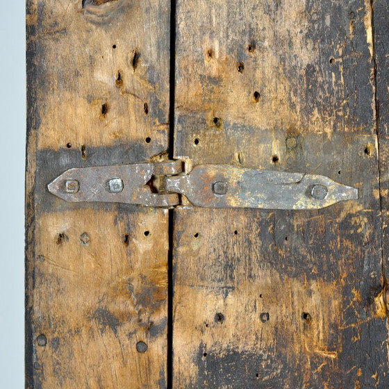 Image 1 of Beech Wabi-Sabi Cabinet, 1850s
