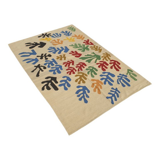 Tappeto Arazzo Henri Matisse La Gerbe 1953 | Lana Tessuta a Mano | 170×258 cm – Tappeti, Cotton, Wool (photo 5 of 12)