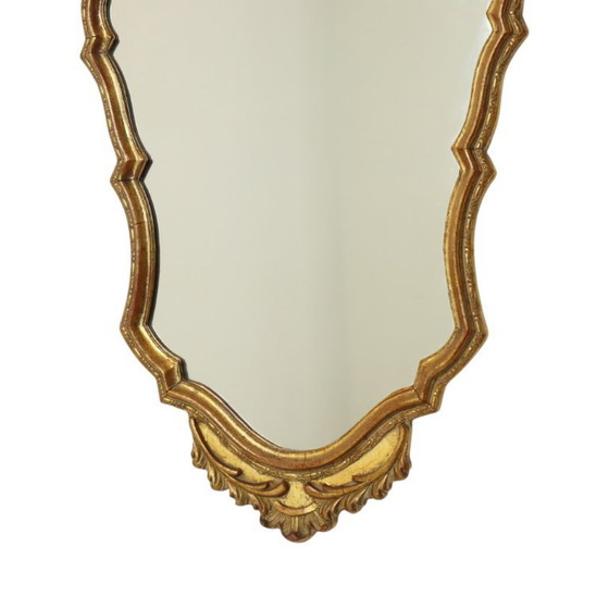 Image 1 of Deknudt Spiegel Mid Century Bladgoud