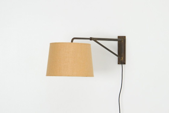 Image 1 of Art-Deco-Wandleuchte mit Schwenkarm