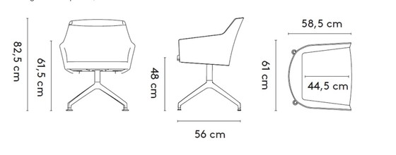 5x Arco Sketch Regular – Eetkamerstoelen, Wool (photo 17 of 17)