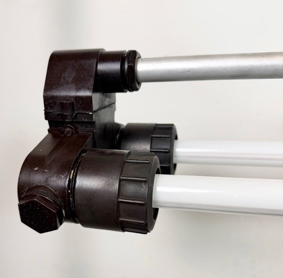 Image 1 of Lampada tubolare grigia industriale di Elektrosvit, anni '70