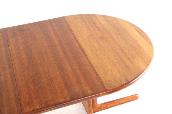 Danish 2x extendable solid teak dining table vintage – Wood (photo 6 of 15)