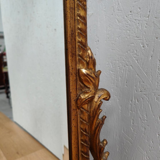 Image 1 of Vintage goudkleurige Barok Rococo spiegel, schouwspiegel Regency