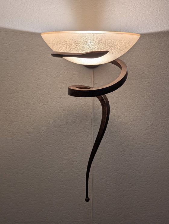 Image 1 of Sfeervolle Uplighter voor muurbevestiging, type TEO van Enzo Ciampalini (2e van set van 2)