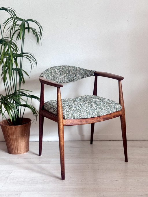 Vintage Casala Stoel Met Armleuningen Jaren 60