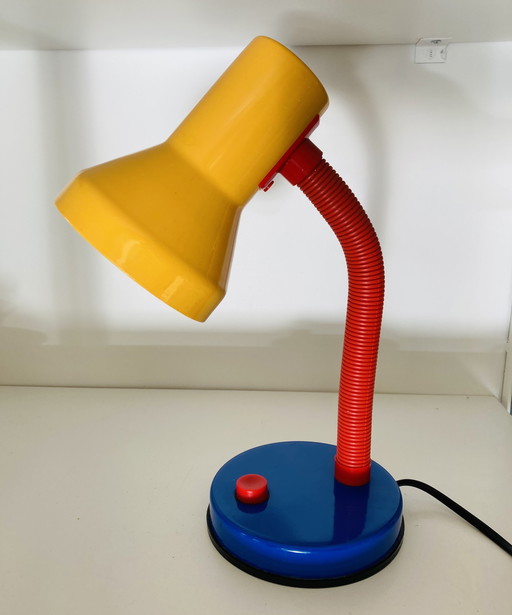 Vintage Memphis Stijl Bureaulamp Brillant